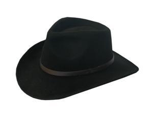 AUSTRALIAN OUTBACK Crushable Outback Wool Felt Hat Fedora Fashion Men and Women 7 1/2 AUSTRALIAN OUTBACK Crushable Outback Wool Felt Hat Fedora Fashion Men and Women 7 1/2