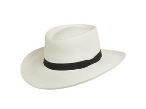 GAMBLER WOODS Panama White Straw Hat Golf Club 7 1/2 GAMBLER WOODS Panama White Straw Hat Golf Club 7 1/2
