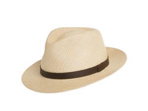 HAVANA SORRENTO Panama Straw Hat SNAP BRIM Dress HAVANA SORRENTO Panama Straw Hat SNAP BRIM Dress
