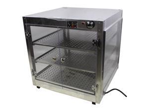 Heatmax Commercial Countertop Food Warmer Display Case With Water Tray 24x24x24 Heatmax Commercial Countertop Food Warmer Display Case With Water Tray 24x24x24