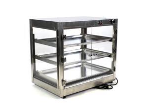 HeatMax Commercial Countertop Food Warmer Display Case With Water Tray 29x20x27 HeatMax Commercial Countertop Food Warmer Display Case With Water Tray 29x20x27