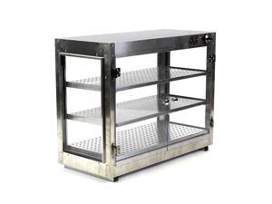 HeatMax Commercial Countertop Food Warmer Display Case With Water Tray 30x15x24 HeatMax Commercial Countertop Food Warmer Display Case With Water Tray 30x15x24