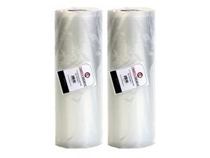 2 Jumbo Commercial Bargains 11" x 50' Vacuum Sealer Saver Rolls Bags Freezer 2 Jumbo Commercial Bargains 11" x 50' Vacuum Sealer Saver Rolls Bags Freezer