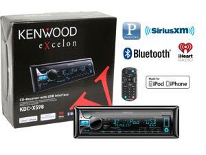 Kenwood eXcelon KDC-X598 In Dash CD Receiver with Bluetooth KDCX598 KDCX598B Kenwood eXcelon KDC-X598 In Dash CD Receiver with Bluetooth KDCX598 KDCX598B