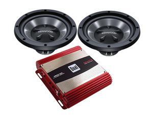 Kenwood Dual Bass Package - 2 Kenwood KFC-W112S 12" Subs + Dual XPA2100 2-Channel Amplifier Kenwood Dual Bass Package - 2 Kenwood KFC-W112S 12" Subs + Dual XPA2100 2-Channel Amplifier