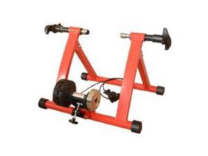 Soozier Adjustable Magnetic Resistance Indoor Exercise Bike Bicycle Trainer Stand - Red Soozier Adjustable Magnetic Resistance Indoor Exercise Bike Bicycle Trainer Stand - Red
