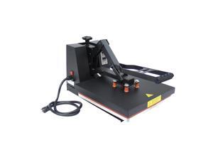 HomCom 15" x 15" Digital Heat Transfer Press Machine w/ Foldable Handle HomCom 15" x 15" Digital Heat Transfer Press Machine w/ Foldable Handle