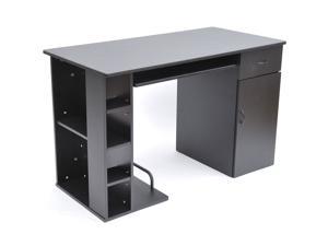 HomCom Small Home Office / Dorm Computer Desk - Black HomCom Small Home Office / Dorm Computer Desk - Black