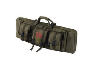 HomCom 36” Soft Single Rifle Case w/Pouches - Olive HomCom 36” Soft Single Rifle Case w/Pouches - Olive