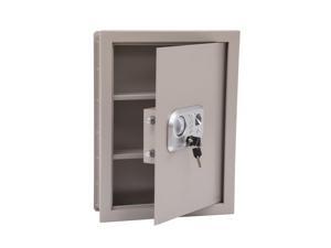 HomCom 19" x 14" x 4" Digital Wall Mounted Home Security Storage Safe w/ Biometric Fingerprint Scanner - Grey HomCom 19" x 14" x 4" Digital Wall Mounted Home Security Storage Safe w/ Biometric Fingerprint Scanner - Grey