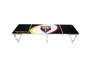 HomCom 8' Portable Aluminum Tailgate Beer Pong Table HomCom 8' Portable Aluminum Tailgate Beer Pong Table