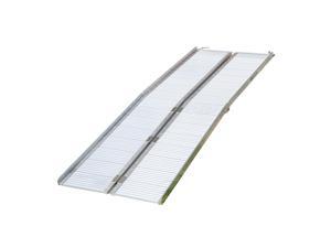 HomCom 8' Folding Portable Suitcase Mobility Wheelchair Threshold Ramp HomCom 8' Folding Portable Suitcase Mobility Wheelchair Threshold Ramp