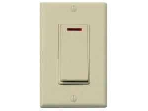 PANASONIC FV-WCSW11-A Switch, Rocker, Fits Single Gang Box, 120V PANASONIC FV-WCSW11-A Switch, Rocker, Fits Single Gang Box, 120V