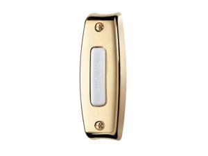 Nutone PB7LPB Door Chime Pushbutton lighted in polished brass Nutone PB7LPB Door Chime Pushbutton lighted in polished brass