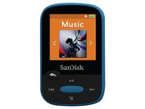 SANDISK SDMX24-008G-A46B 8GB 1.44" Clip Sport MP3 Player (Blue) SANDISK SDMX24-008G-A46B 8GB 1.44" Clip Sport MP3 Player (Blue)