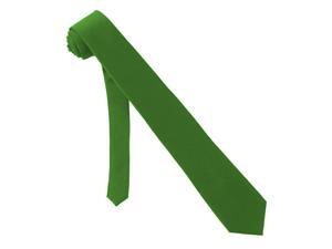 Solid Color Mens 2.75" Narrow Tie by Jacob Alexander - Tree Green Solid Color Mens 2.75" Narrow Tie by Jacob Alexander - Tree Green
