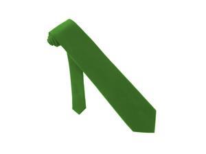 Solid Color Mens Tie by Jacob Alexander - Tree Green Solid Color Mens Tie by Jacob Alexander - Tree Green