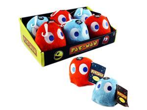 Toy - Pac-Man - Ghost - Plush with Sound - 4" - 12pc - Assorted (6 Red and 6 Blue) Toy - Pac-Man - Ghost - Plush with Sound - 4" - 12pc - Assorted (6 Red and 6 Blue)