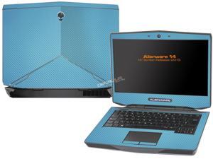 Decalrus - Alienware 14 (Released 2013) with 14" screen Sky BLUE Texture Carbon Fiber skin skins decal for case cover wrap CF13Alien14SkyBlue Decalrus - Alienware 14 (Released 2013) with 14" screen Sky BLUE Texture Carbon Fiber skin skins decal for case cover wrap CF13Alien14SkyBlue