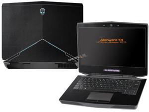Decalrus - Alienware 14 (Released 2013) with 14" screen BLACK Snake skin pattern Texture skin skins decal for case cover wrap SNK13Alien14Black Decalrus - Alienware 14 (Released 2013) with 14" screen BLACK Snake skin pattern Texture skin skins decal for case cover wrap SNK13Alien14Black
