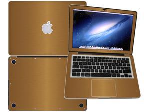 Decalrus - Apple Macbook Pro 13 RETINA display with 13.3" screen Full Body GOLD Texture Brushed Aluminum skin skins decal for case cover wrap BA13pro13RETGold Decalrus - Apple Macbook Pro 13 RETINA display with 13.3" screen Full Body GOLD Texture Brushed Aluminum skin skins decal for case cover wrap BA13pro13RETGold