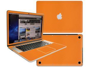 Decalrus - Apple Macbook Pro 15 with RETINA display Full Body ORANGE Texture Carbon Fiber skin skins decal for case cover wrap CFCF15retinaOrange Decalrus - Apple Macbook Pro 15 with RETINA display Full Body ORANGE Texture Carbon Fiber skin skins decal for case cover wrap CFCF15retinaOrange
