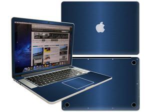 Decalrus - Apple Macbook Pro 15 with RETINA display Full Body BLUE Texture Brushed Aluminum skin skins decal for case cover wrap BACF15retinaBlue Decalrus - Apple Macbook Pro 15 with RETINA display Full Body BLUE Texture Brushed Aluminum skin skins decal for case cover wrap BACF15retinaBlue