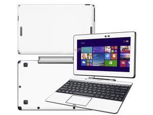 Decalrus - Asus Transformer Book T100 tablet with 10.1" Screen Full Body WHITE Texture Carbon Fiber skin skins decal for case cover wrap CFAsusT100fbodyWhite Decalrus - Asus Transformer Book T100 tablet with 10.1" Screen Full Body WHITE Texture Carbon Fiber skin skins decal for case cover wrap CFAsusT100fbodyWhite