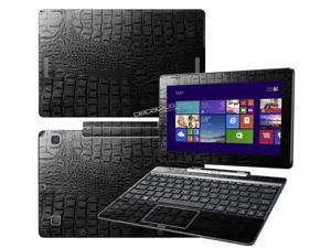 Decalrus - Asus Transformer Book T100 tablet with 10.1" Screen Full BodyCrocodile skin pattern Texture skin skins decal for case cover wrap CROAsusT100fbodyBlack Decalrus - Asus Transformer Book T100 tablet with 10.1" Screen Full BodyCrocodile skin pattern Texture skin skins decal for case cover wrap CROAsusT100fbodyBlack