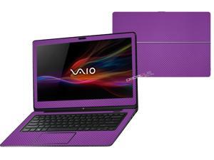 Decalrus - Sony Vaio Fit 14A Flip "FLIP" with 14" TOUCHScreen screen Full Body PURPLE Texture Carbon Fiber skin skins decal for case cover wrap CFVaioFlip14APurple Decalrus - Sony Vaio Fit 14A Flip "FLIP" with 14" TOUCHScreen screen Full Body PURPLE Texture Carbon Fiber skin skins decal for case cover wrap CFVaioFlip14APurple