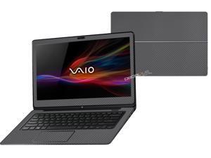 Decalrus - Sony Vaio Fit 14A Flip "FLIP" with 14" TOUCHScreen screen Full Body GREYTexture Carbon Fiber skin skins decal for case cover wrap CFVaioFlip14AGrey Decalrus - Sony Vaio Fit 14A Flip "FLIP" with 14" TOUCHScreen screen Full Body GREYTexture Carbon Fiber skin skins decal for case cover wrap CFVaioFlip14AGrey