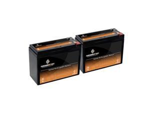 12V 10.5AH SLA Battery replaces HGL10-12 CB10-12 - 2PK 12V 10.5AH SLA Battery replaces HGL10-12 CB10-12 - 2PK
