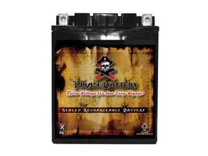 Pirate Battery YTX14AH-BS High Performance - Sealed AGM Motorcycle Battery Pirate Battery YTX14AH-BS High Performance - Sealed AGM Motorcycle Battery
