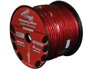 NEW AUDIOPIPE PS8RD RED CAR AUDIO 8 GAUGE 250' SPOOL NEW AUDIOPIPE PS8RD RED CAR AUDIO 8 GAUGE 250' SPOOL