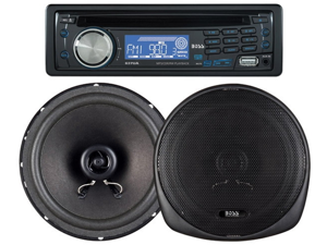 New Boss 647Ck 1 Din Car Stereo Cd Usb Aux With Pair Of 6.5" Car Speakers New Boss 647Ck 1 Din Car Stereo Cd Usb Aux With Pair Of 6.5" Car Speakers