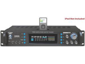 New Pyle P3002ai 3000W Professional Hybrid Receiver & Dj Pre Amplifier Ipod Dock New Pyle P3002ai 3000W Professional Hybrid Receiver & Dj Pre Amplifier Ipod Dock