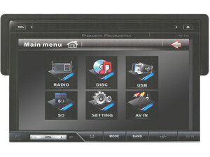 New Power Acoustik Pd-710 7" Touchscreen Car Stereo Usb Car Radio Dvd Car Auio New Power Acoustik Pd-710 7" Touchscreen Car Stereo Usb Car Radio Dvd Car Auio
