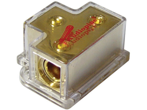 NEW AUDIOPIPE APPB1020 1 TO 2 POWER DISTRIBUTION LARGE GAUGE BLOCK NEW AUDIOPIPE APPB1020 1 TO 2 POWER DISTRIBUTION LARGE GAUGE BLOCK