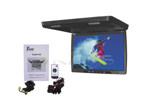 New Tview T2207ir 22" Black Widescreen Overhead Flip Down Lcd Car Monitor Remote New Tview T2207ir 22" Black Widescreen Overhead Flip Down Lcd Car Monitor Remote