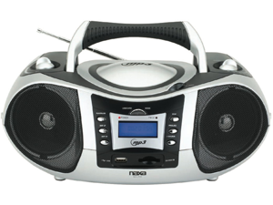 NEW Naxa NPB-250 Portable CD MP3 Player Stereo USB SD Card NEW Naxa NPB-250 Portable CD MP3 Player Stereo USB SD Card