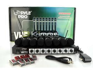 New Pyle Pdwm8400 Table Top 8 Microphone Mic Wireless Handheld System Pdw-M8400 New Pyle Pdwm8400 Table Top 8 Microphone Mic Wireless Handheld System Pdw-M8400