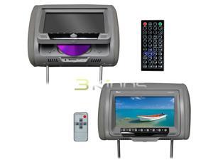 New Pair Tview T939dvpl Gray 9" Lcd Car Headrest Dvd Player Monitors Speakers New Pair Tview T939dvpl Gray 9" Lcd Car Headrest Dvd Player Monitors Speakers