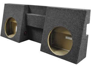 New Qpower Qbcc7110 Single 10 Inch 2007-Current Chevy Crew Cab Speaker Box New Qpower Qbcc7110 Single 10 Inch 2007-Current Chevy Crew Cab Speaker Box