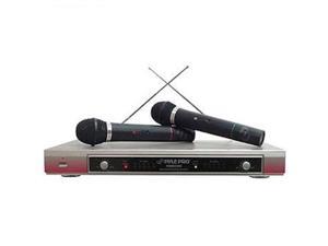 New Pyle Pdmw2000 Dual-Channel Wireless Hand-Held Microphone Set Pdmw-2000 New Pyle Pdmw2000 Dual-Channel Wireless Hand-Held Microphone Set Pdmw-2000