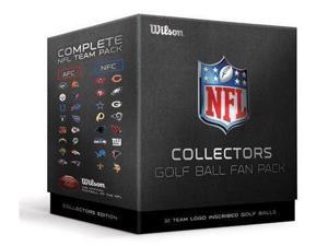 Wilson NFL Collectors 32 Pack Logo Golf Ball - 32 Team Logo Inscribed Golf Balls Wilson NFL Collectors 32 Pack Logo Golf Ball - 32 Team Logo Inscribed Golf Balls