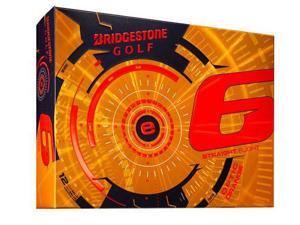 Bridgestone e6 Golf Ball-Orange-Dozen Bridgestone e6 Golf Ball-Orange-Dozen