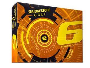 Bridgestone e6 Golf Ball-Yellow-Dozen Bridgestone e6 Golf Ball-Yellow-Dozen