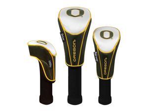 NCAA 3-Piece Headcover Sets-3 Piece Set-University of Oregon NCAA 3-Piece Headcover Sets-3 Piece Set-University of Oregon