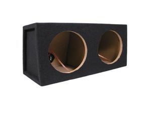 New Dual Car Black Subwoofer Box Sealed Automotive Enclosure for Two 8" Woofers 8D New Dual Car Black Subwoofer Box Sealed Automotive Enclosure for Two 8" Woofers 8D