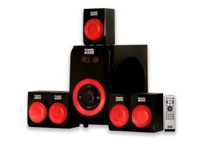 Acoustic Audio AA5180 Home Theater 5.1 Bluetooth Speaker System 700W with FM Tuner Acoustic Audio AA5180 Home Theater 5.1 Bluetooth Speaker System 700W with FM Tuner